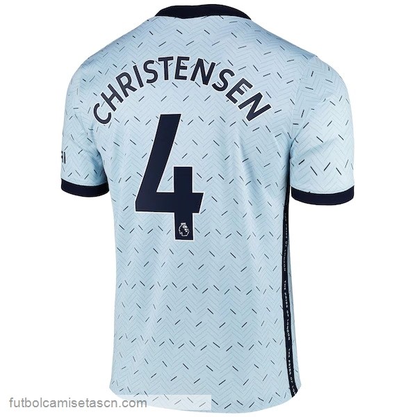 Camiseta Chelsea NO.4 Christensen 2ª 2020/21 Azul